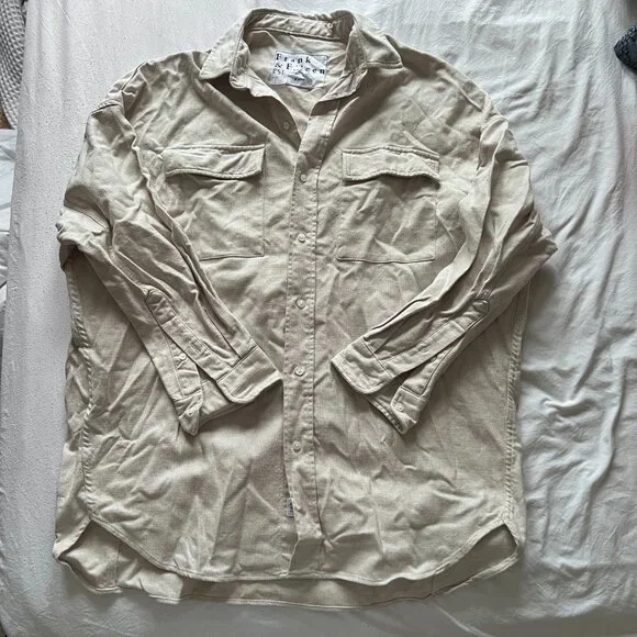 Frank & Eileen McLoghlin Canvas Button Down Shirt - Picture 5 of 9